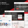 Download HomeAlarms - Alarms and Security Systems Alarms and Security Systems Site Template with Quotation Wizard