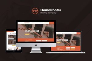 Download HomeRoofer Roofing Company Services WordPress Theme