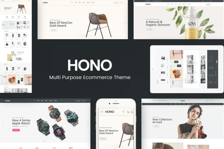 Download Hono - Multipurpose WooCommerce WordPress Theme