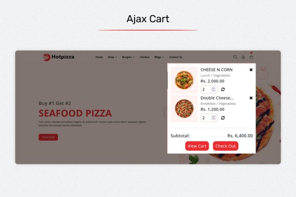 Download HotPizza - Pizza & Food Delivery Shopify Store Pizza & Food Delivery Store Responsive Shopify 2.0