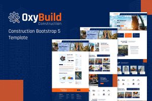 Download House Builder Website Template - OxyBuild The slideshow looks spectacular with gorgeous images and smooth transitions of texts