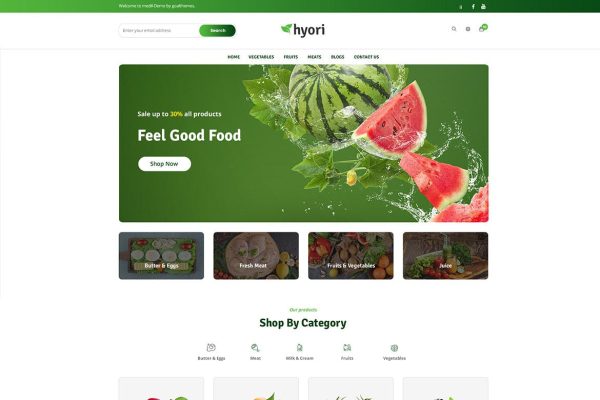 Download Hyori - Organic Food WooCommerce Theme