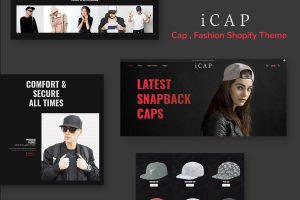Download icap - Caps, Fashion Shopping Shopify Theme Responsive Fashion Clothing, Jackets & Hood, Sunglasses Shop Theme. Bold and Simple Shopify Theme.