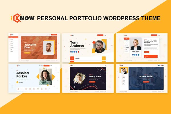 Download iKnow - Personal Portfolio WordPress Theme agency, clean, cv, elementor, freelancer, minimal, modern, onepage, resume, vcard, wordpress