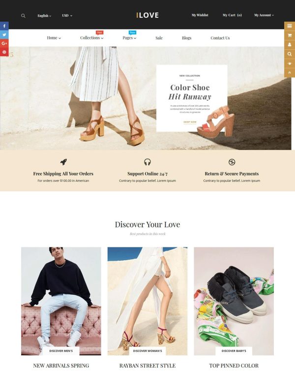 Download iLove - Highly Creative Responsive Shopify Theme Sections Drag & Drop Page Builder Ready
