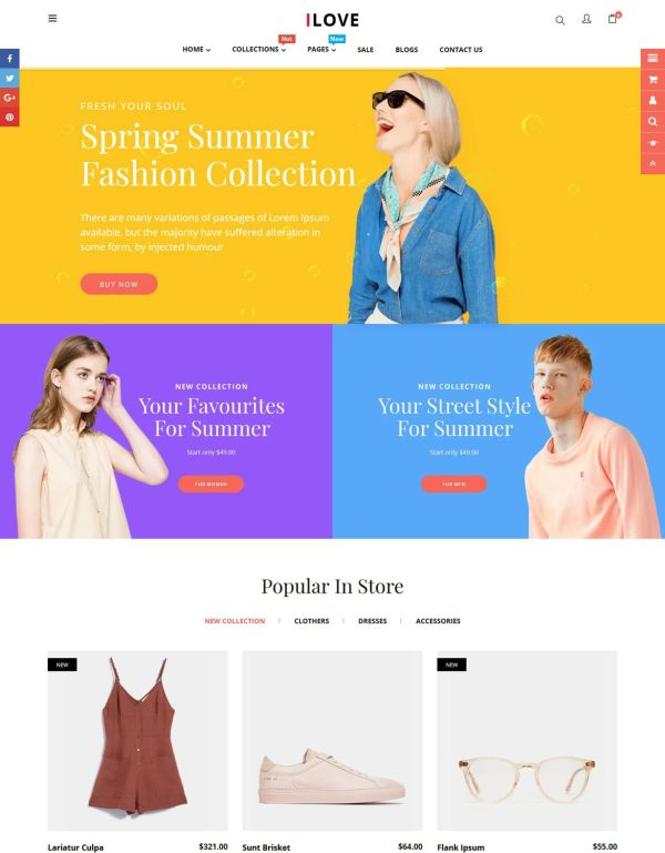 Download iLove - Highly Creative Responsive Shopify Theme Sections Drag & Drop Page Builder Ready