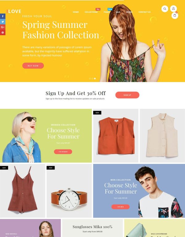 Download iLove - Highly Creative Responsive Shopify Theme Sections Drag & Drop Page Builder Ready