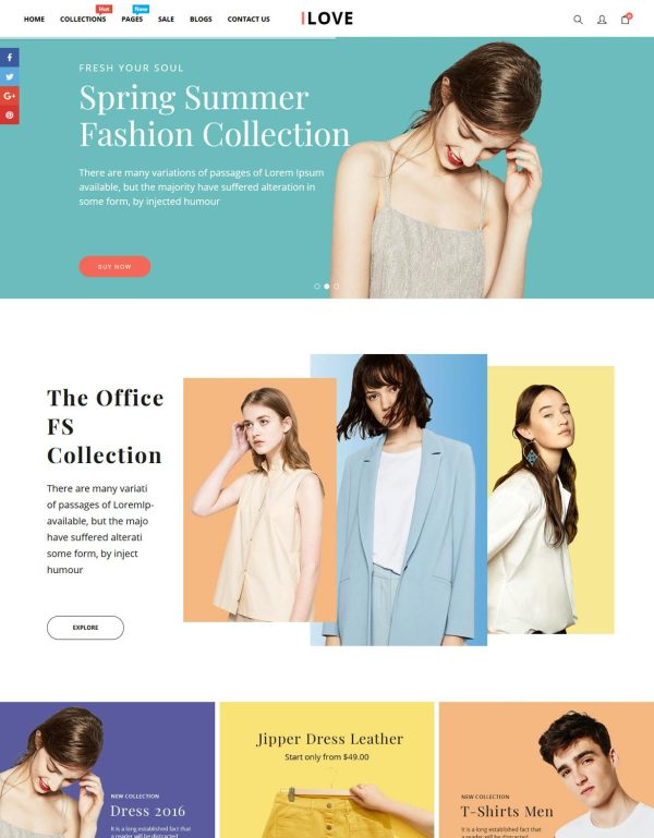 Download iLove - Highly Creative Responsive Shopify Theme Sections Drag & Drop Page Builder Ready