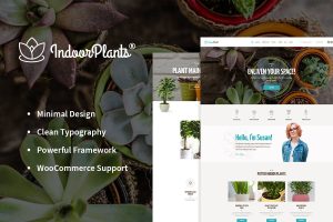 Download Indoor Plants | Houseplants store & Gardening WP