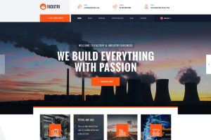 Download Indutri – Factory & Industrial WordPress Theme