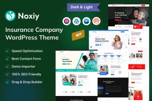 Download Insurance Business Agency WordPress Theme Elementor Theme and SEO Ready