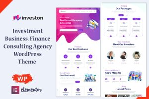 Download Investon - Investment, Business WordPress Theme  Investon - Investment, Business, Finance, Consulting Agency WordPress Theme
