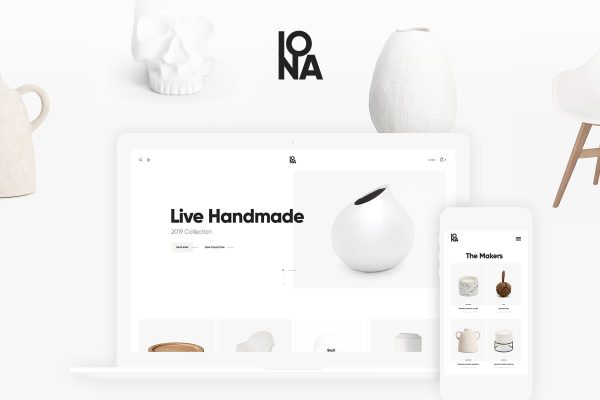 Download Iona Handmade & Crafts Shop WordPress Theme