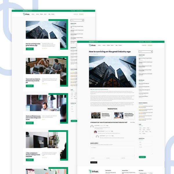 Download Irhas | Digital Agency HTML Template HTML Template
