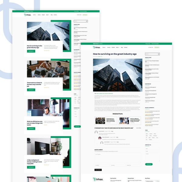Download Irhas | Digital Agency HTML Template HTML Template