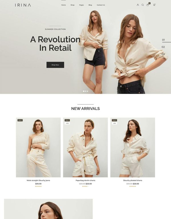 Download IRINA - Elementor WooCommerce Theme