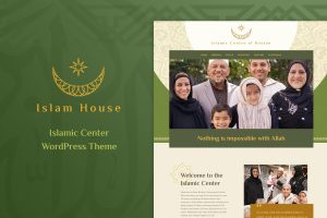 Download Islam House - Mosque and Religion WordPress Theme Islamic Center and Mosque Religion WordPress Theme