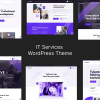 Download IT Services WordPress Theme - Infetech This theme toolkit is perfect for many business industries such as IT services, consulting, finance