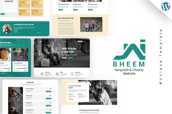 Download JaiBheem - NonProfit Charity WordPress Theme WP Elementor NGO Organisations, Medical Education Charity Donations, Fundraising Non-Profit Websites