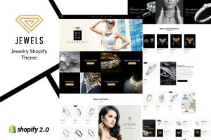 Download Jewelry Shopify Theme Luxury Jewelry Store, Premium Watches, Gifts, Fashion, Lifestyle Produts eCommerce Shopify Theme