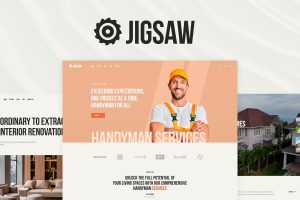 Download Jigsaw Building & Construction WordPress Theme