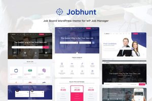 Download Jobhunt - Job Board WordPress theme for WP Job Man Fast loading WP Job Manager WordPress Theme to build a Job Board.