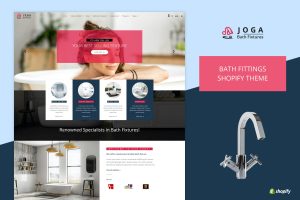 Download Joga | Bath Fittings Shopify Theme Bathroom Fittings and Tools Shopify Theme. Interior Design, Tiles, House Hold, Appliances eCommerce!