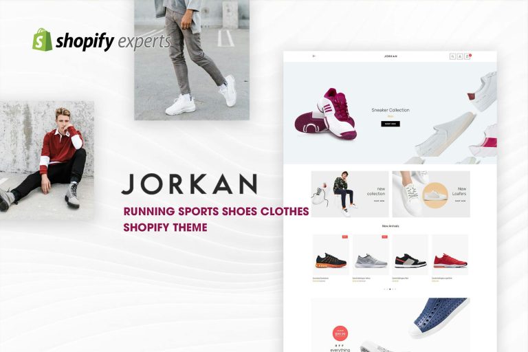 Download Jorkan - Running Shoes Clothes Shopify Theme Running Sports Shoes Clothes Shopify Theme