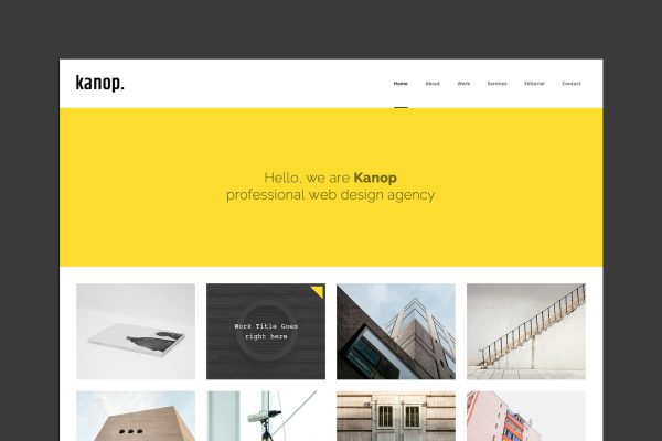 Download Kanop Photography & Personal Blog HTML Template