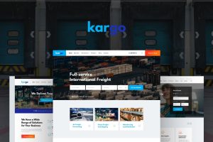 Download Kargo Logistics & Transportation WordPress Theme