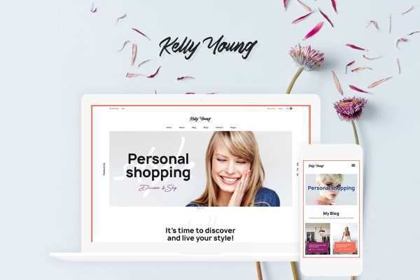 Download Kelly Young Personal Stylist WordPress Theme