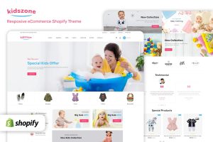 Download KidsZone - Kids & Children Fashion Shopify Store Built for Kids Fashion, Toys and Kids Store