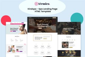 Download Kindspa - Spa and Beauty Salon HTML5 Template Template for Wellness, Spa or Beauty Salon Business or promote an existing one.