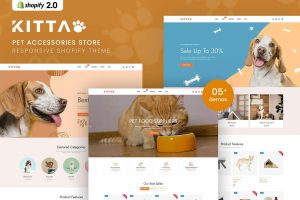 Download Kitta - Pet Accessories Store Shopify 2.0 Theme Pet Accessories Store Shopify 2.0 Theme