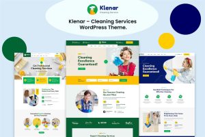 Download Klenar – Cleaning Services WordPress Theme + RTL Labor services, House Cleaning, Apartment Cleaners, Industry Cleaning, Office Cleaning