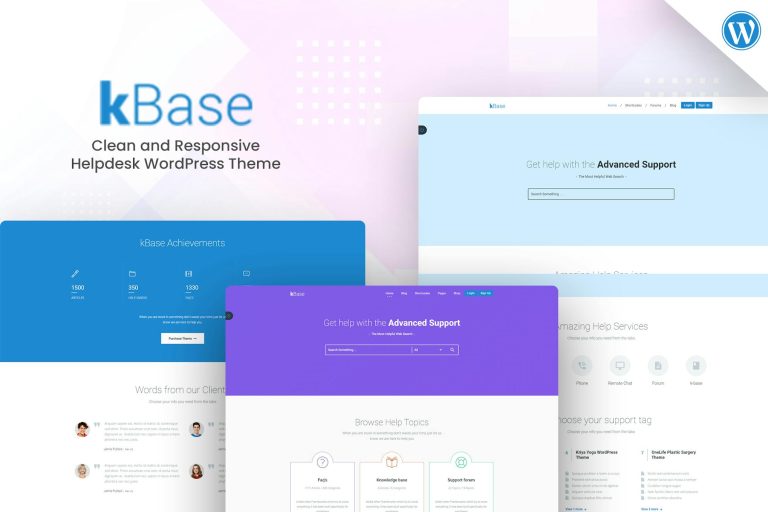 Knowledge Base WordPress Theme Online documentation, Document library ...
