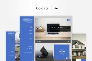 Download Kodra Full Screen Portfolio HTML Template