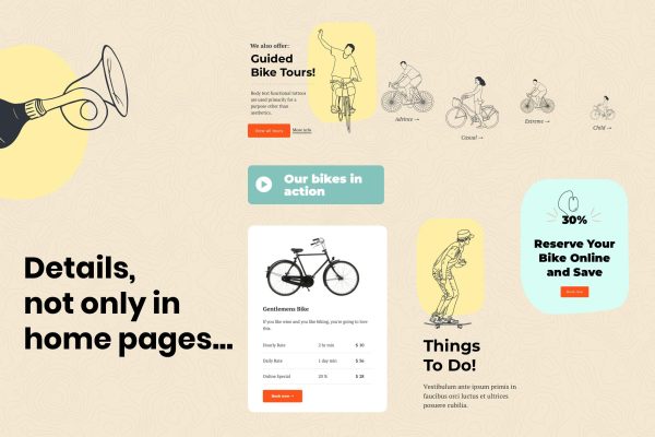 Download Komo - Bike Rental Shop WordPress Theme The Ultimate Niche WordPress Theme for Bike Shops Stores Rentals