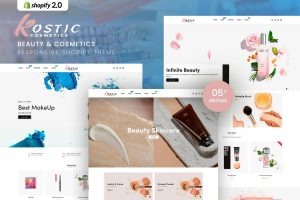 Download Kostic - Beauty & Cosmetics Shopify Theme Beauty & Cosmetics Shopify Theme