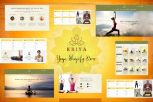 Download Kriya - Yoga Shopify Store, Pilates Shop Theme Yoga, Pilates & Weight loss Stores. Coach Materials. Meditation, Responsive Health & Wellness Store.
