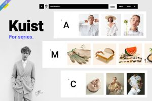Download Kuist - Portfolio WordPress Theme for Series The only WordPress portfolio theme which lets you show your all work at once.