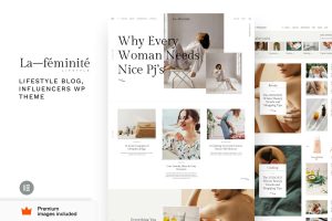 Download LaFeminite - Lifestyle Fashion WordPress Blog The Ultimate Niche WordPress Elementor Pro Theme for Bloggers and Influencers