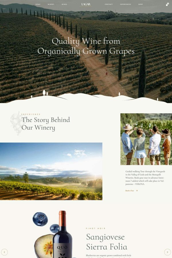 Download Lagar - Winery Wine WooCommerce WordPress Theme The Ultimate Niche WordPress WooCommerce Elementor Pro Theme for Wineries and Wine Stores