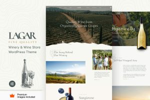 Download Lagar - Winery Wine WooCommerce WordPress Theme The Ultimate Niche WordPress WooCommerce Elementor Pro Theme for Wineries and Wine Stores