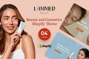 Download Lammer - Beauty and Cosmetics Shopify Theme Drag & Drop Shopify Theme Sections, Product Upsell and Cross selling