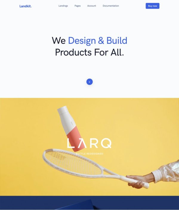 Download Landkit - Multipurpose Business WordPress Theme Build a beautiful, modern website the easy way with Landkit