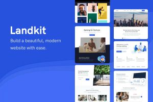 Download Landkit - Multipurpose Business WordPress Theme Build a beautiful, modern website the easy way with Landkit