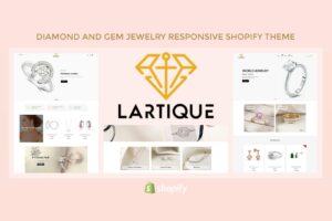 Download Lartique - Diamond And Gem Jewelry Shopify Theme Diamond And Gem Jewelry Responsive Shopify Theme