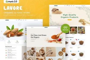 Download Lavore - Organic & Food Store Shopify Theme Organic & Food Store Shopify Theme