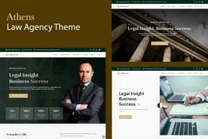 Download Law Agency WordPress Theme - Athens WordPress theme for lawyers, attorneys, legal officers, solicitors, law offices, law firms, agency